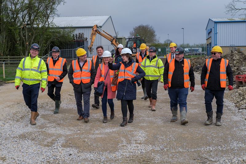 Work ongoing at new North Yorkshire business park